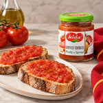 Tomate, Aceite de Oliva Virgen Extra y Ajo