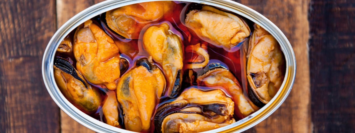 Spanish Tinned Mussels