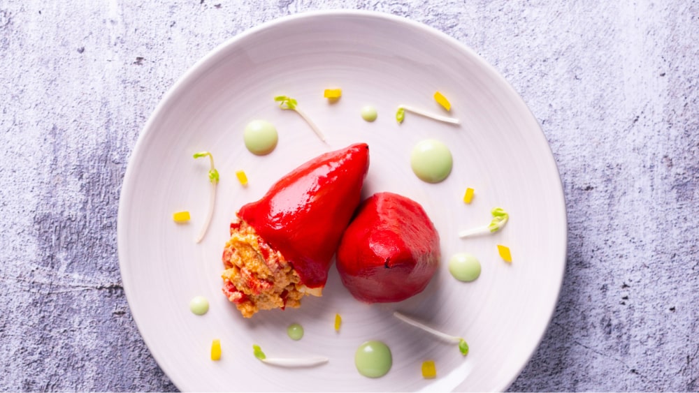 Seafood Stuffed Piquillo Peppers