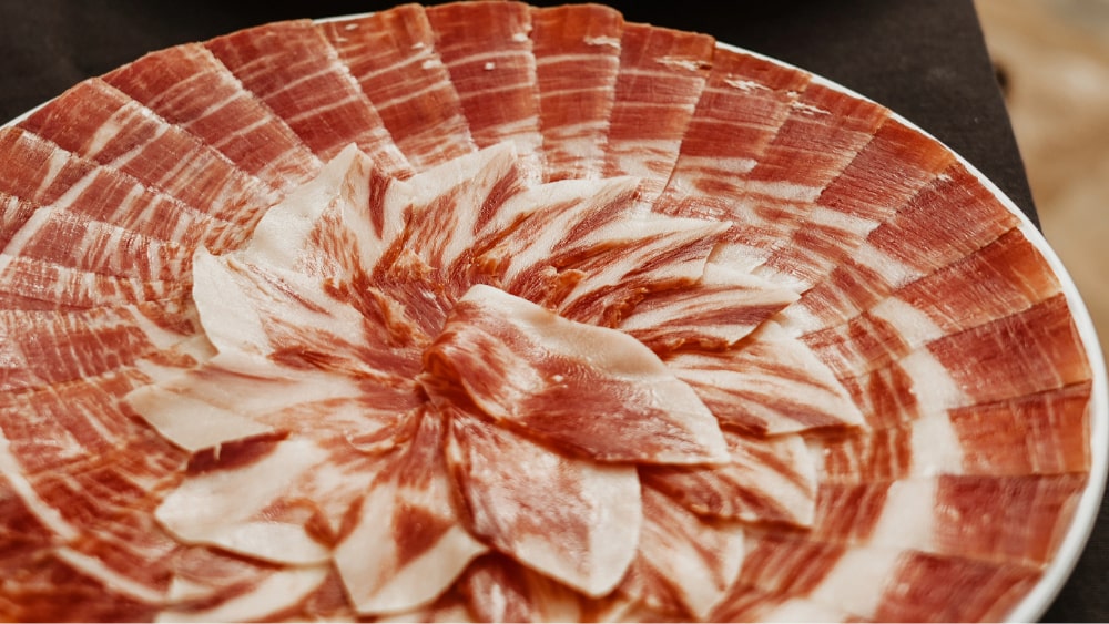 Sliced Serrano & Ibérico Ham