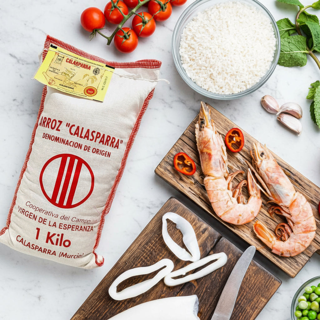 Calasparra Rice for Paella Virgen de la Esperanza