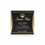 Ramon Pena baby Squids in Olive Oil packaging on a white background
