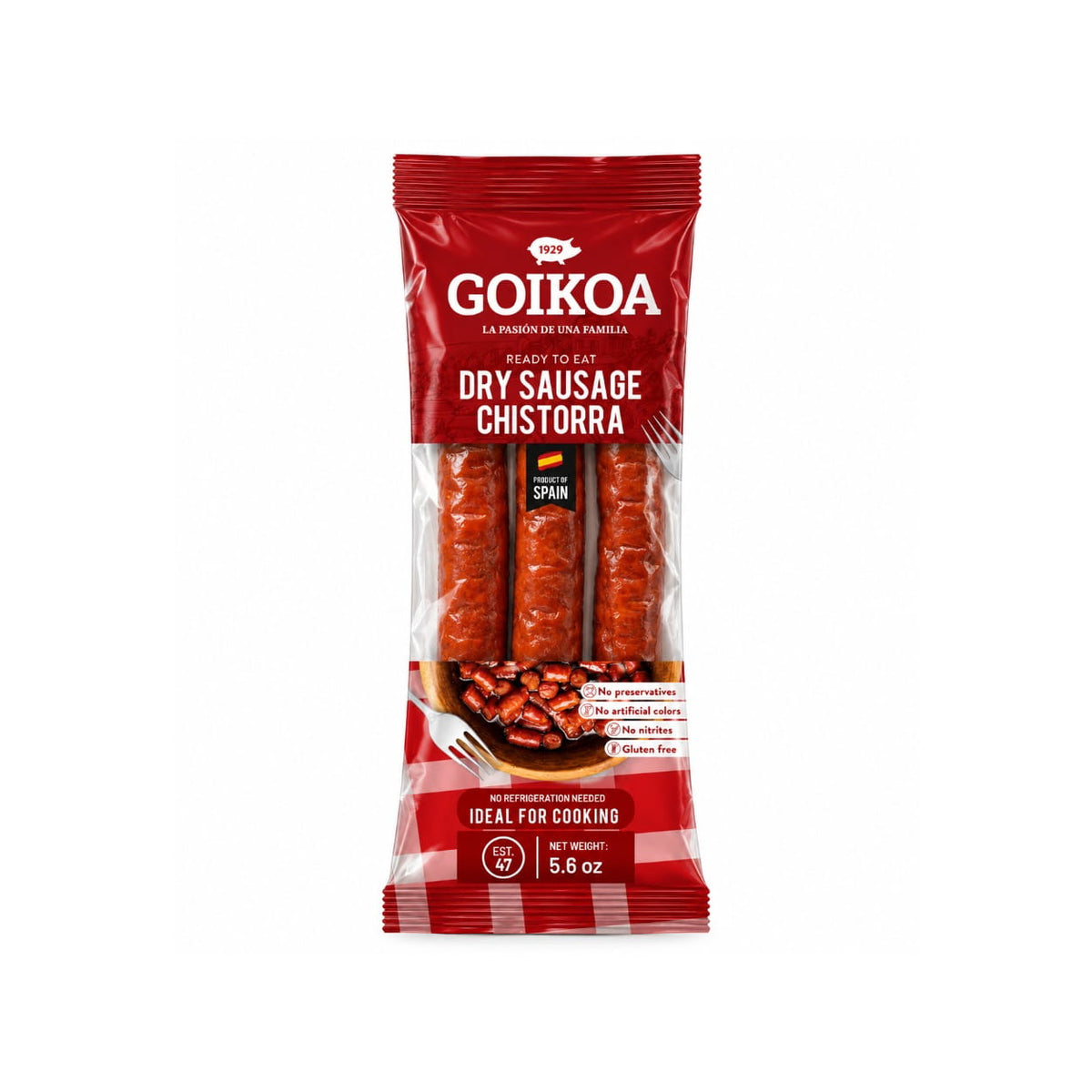 Chistorra Sausage by Goikoa