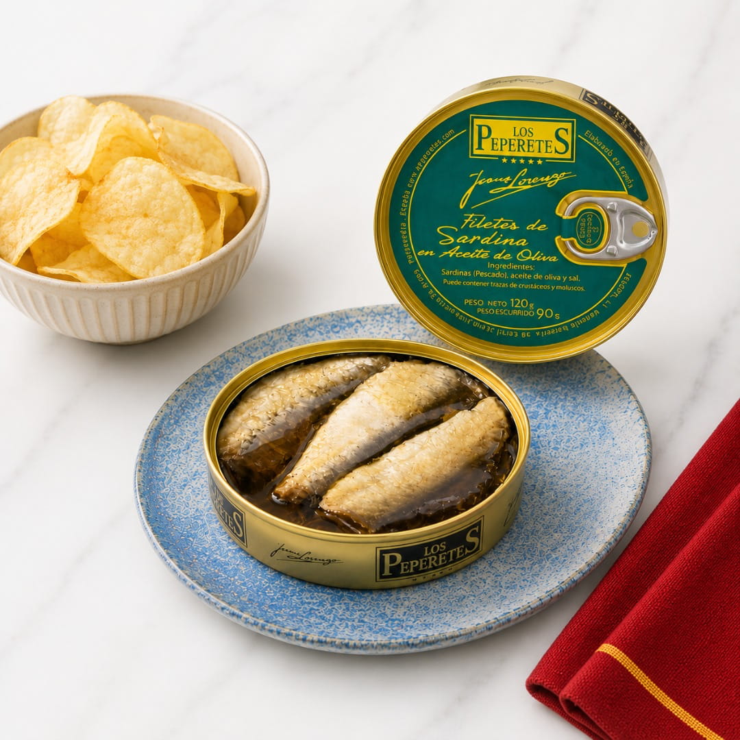 Sardine Fillets in Olive Oil by Los Peperetes