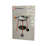 Paella Set Burner + Stand + 18 inch Paella Pan Garcima   