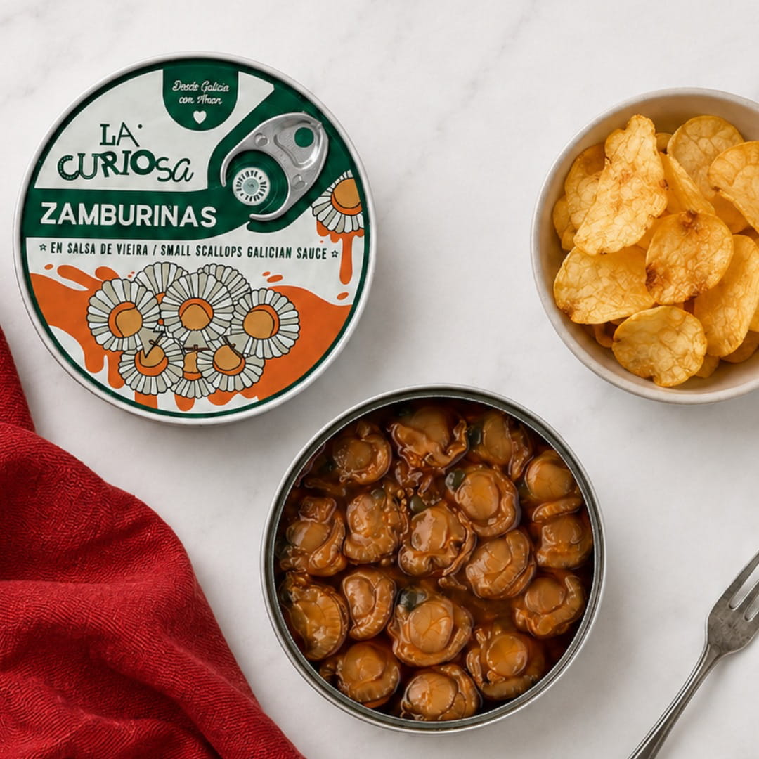Scallops in Galician Sauce by La Curiosa