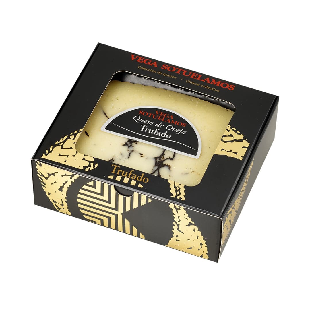 Black Truffle Manchego Cheese by Vega Sotuélamos Vega Sotuélamos   