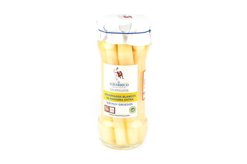 White Asparagus Extra Thick El Navarrico Extra Thick 6-8 units  