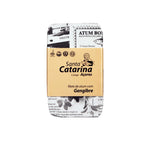 Packaged tin of tuna with 'Santa Catarina' branding on a white background