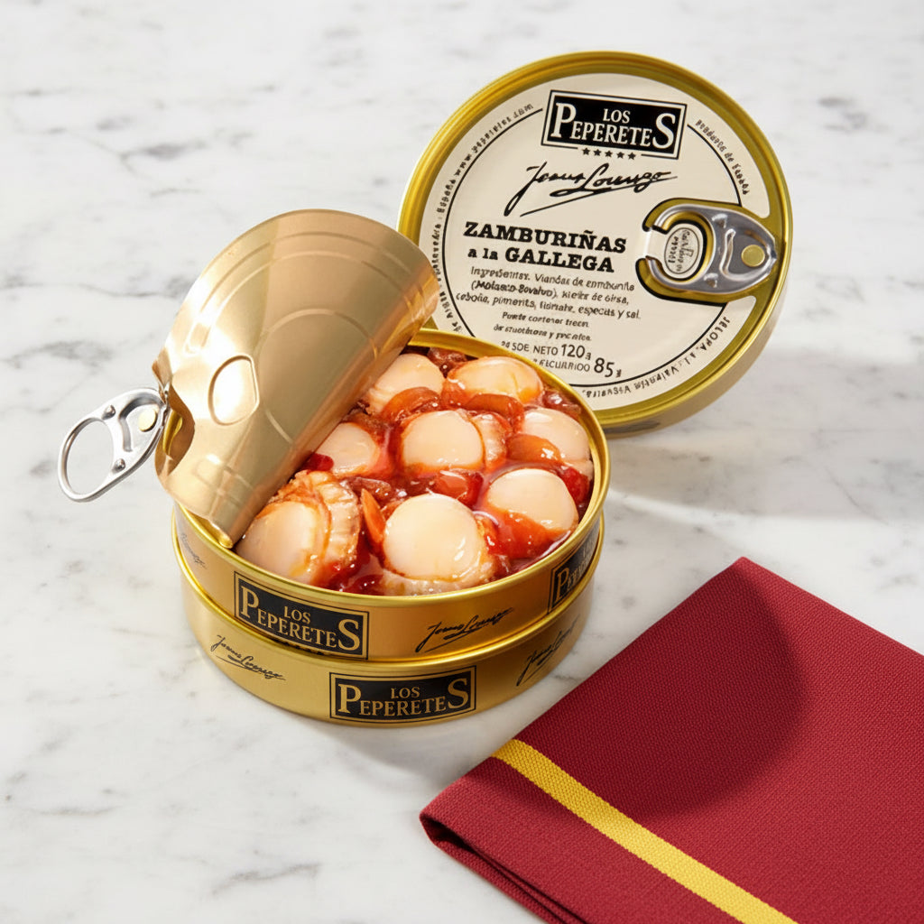 Galician-Style Scallops Zamburiñas by Los Peperetes Los Peperetes