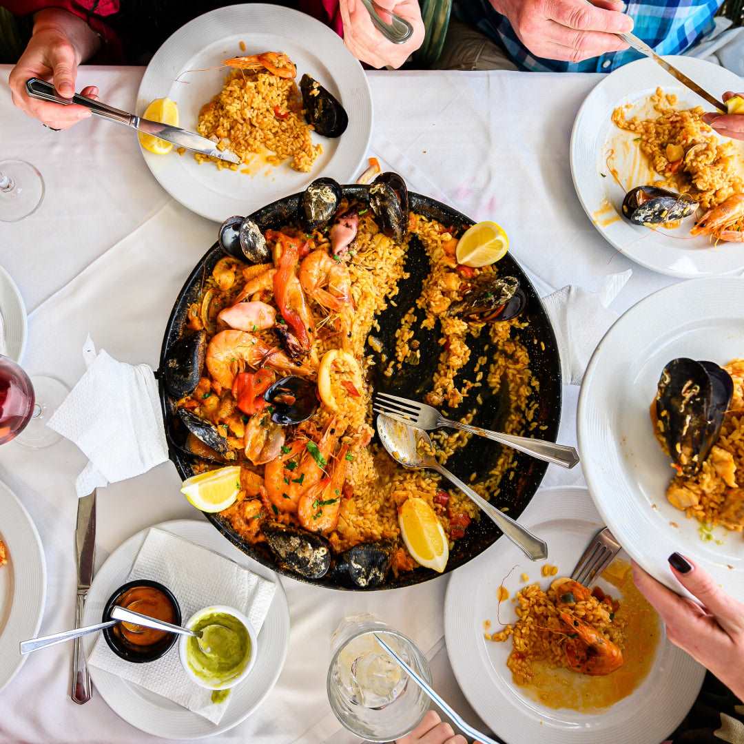 Enameled Paella Pan Garcima   