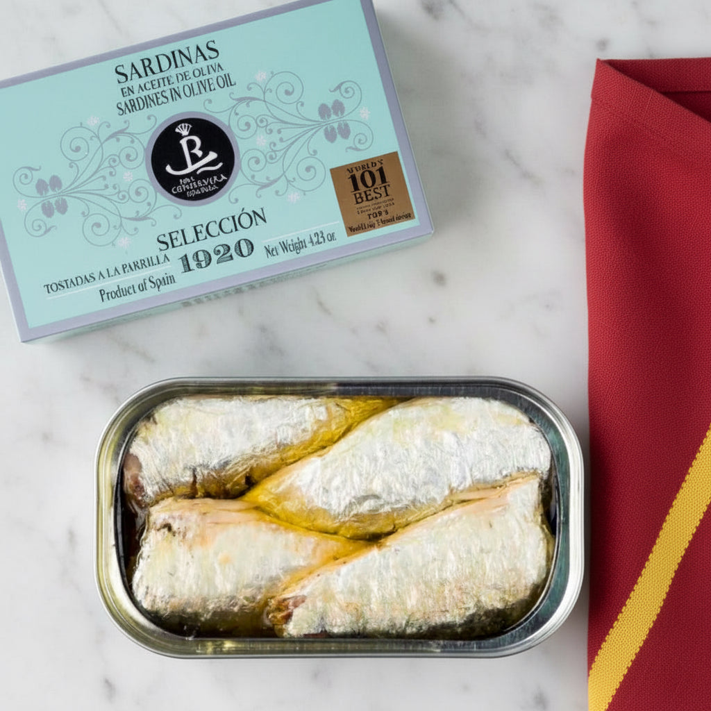 Canned Sardines in Olive Oil by Real Conservera Española Real Conservera Española   