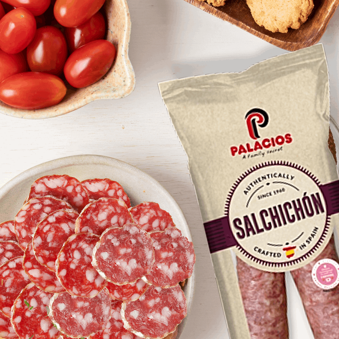 Spanish Salchichon Sausage by Palacios Palacios   