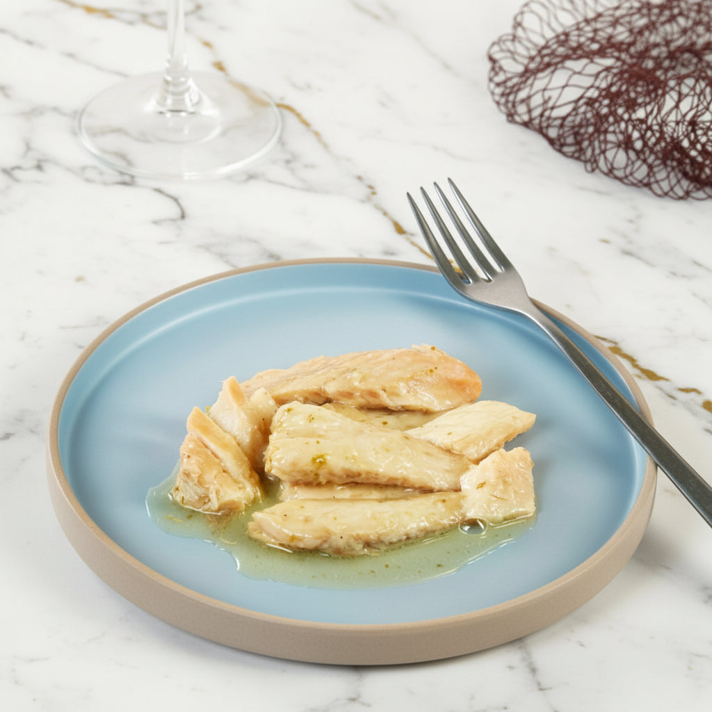 Sea Bass in Albariño Wine by Los Peperetes Los Peperetes