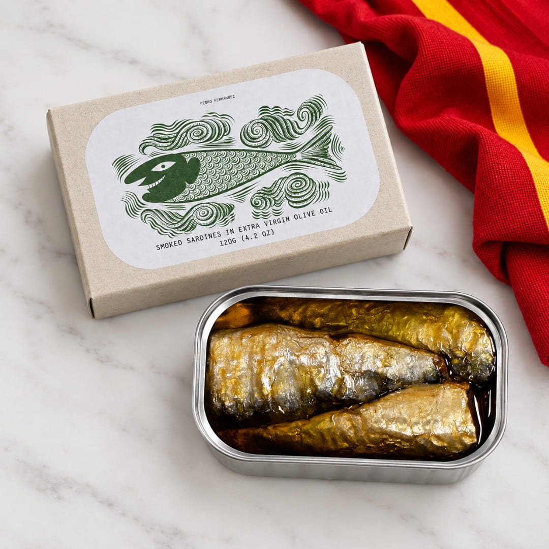 Smoked Sardines in Extra Virgin Olive Oil by Jose Gourmet