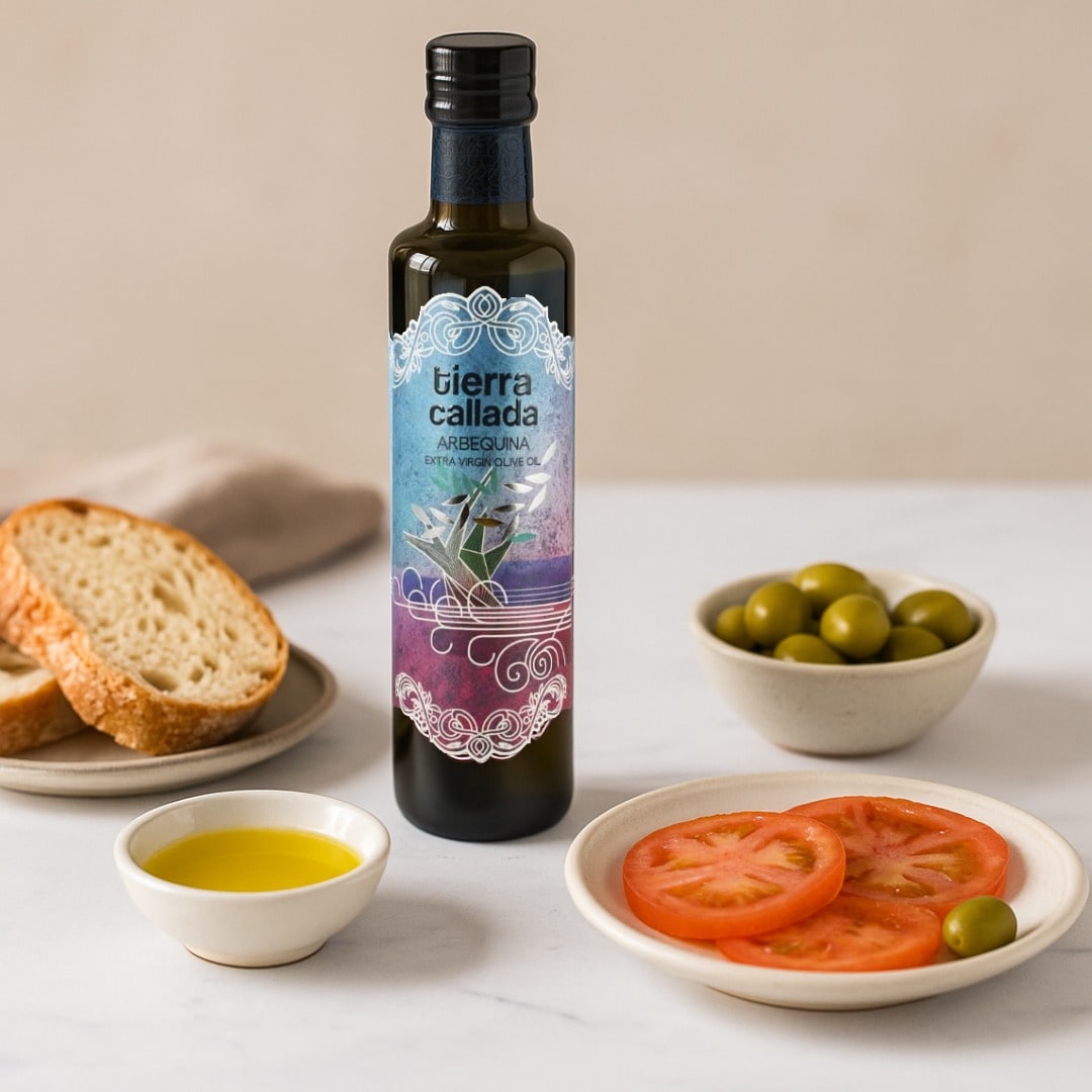 Extra Virgin Olive Oil Arbequina by Tierra Callada