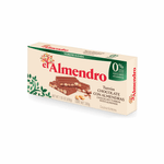 El Almendro Turron Chocolate with Almonds No Sugar Added El Almendro   
